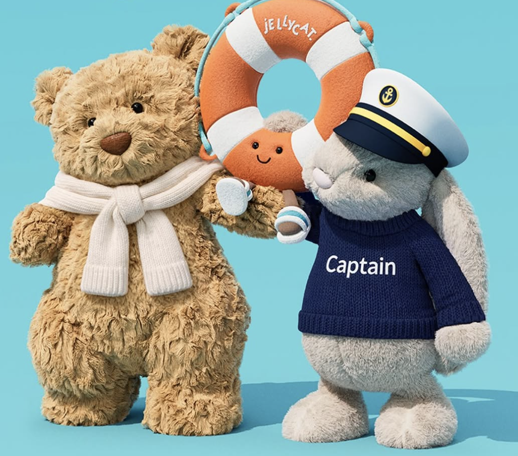 Jellycat Yacht Club Docks At Lane Crawford Harbour City This May!