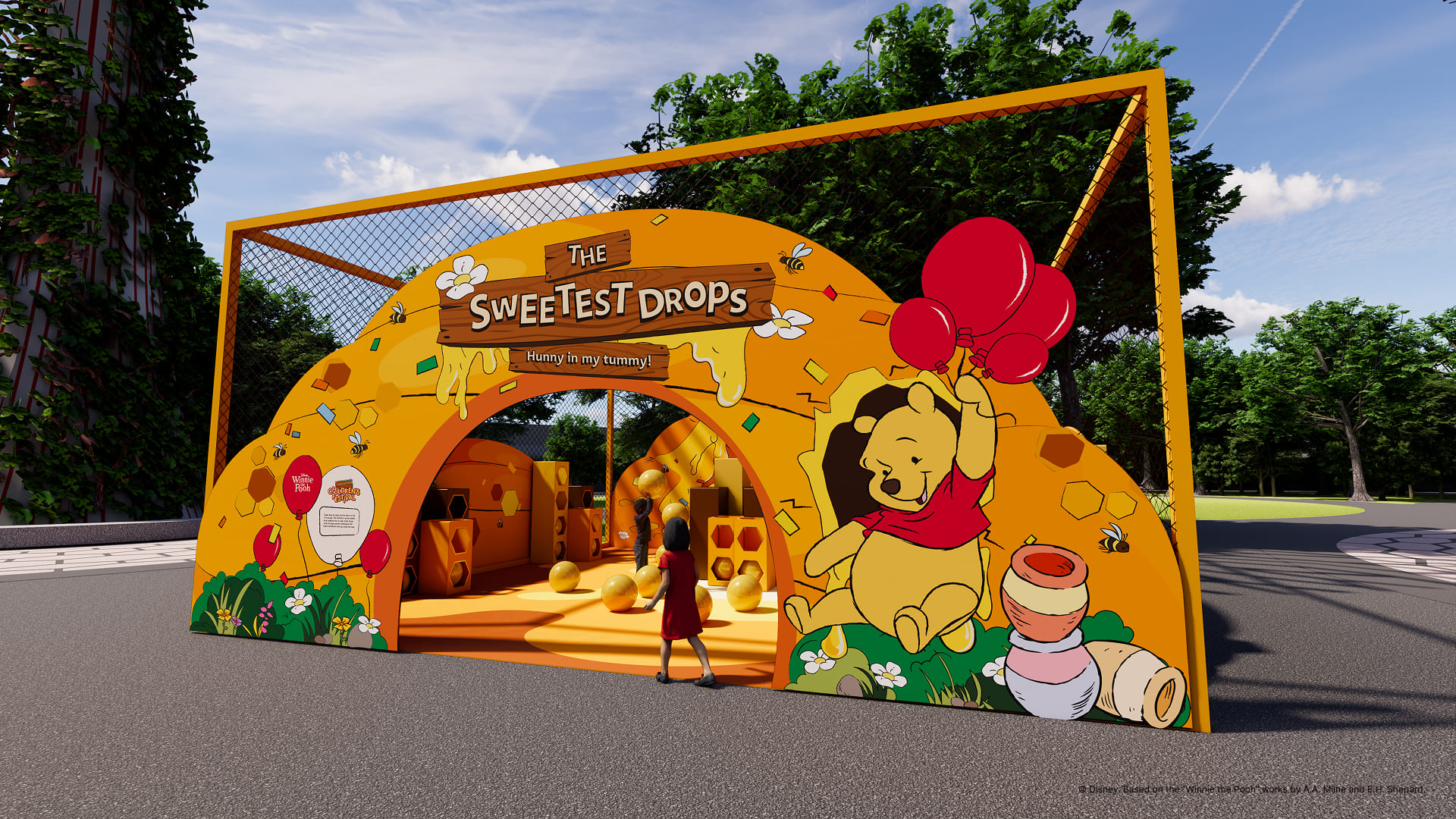 Image of Gardens By The Bay Singapore Winnie The Pooh