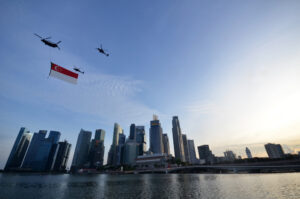 Image of flypast singapore