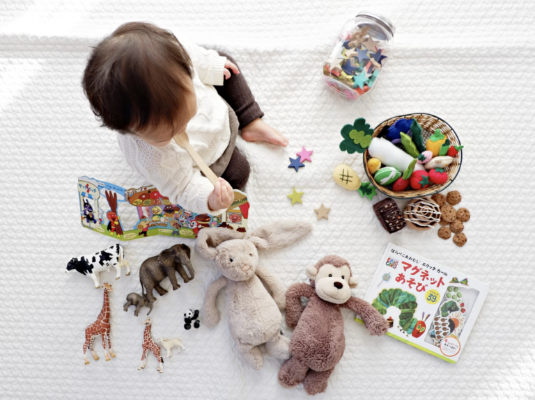 Image of baby at playgroup in Central Hong Kong