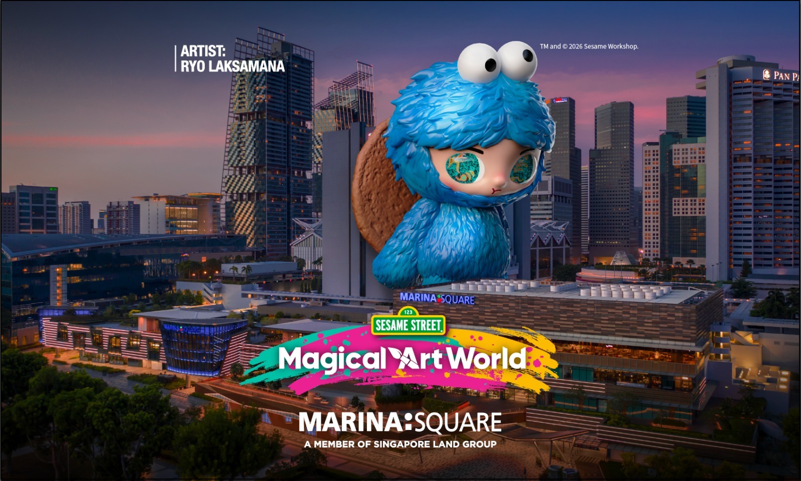 Image of Sesame Street In Singapore Marina Square