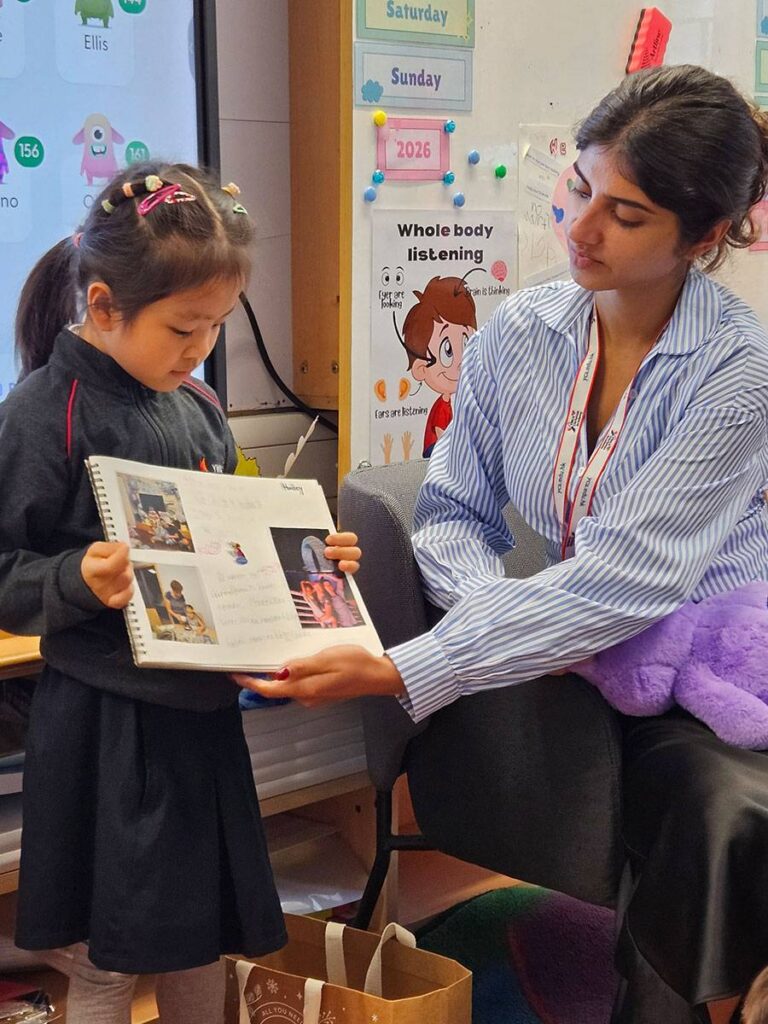 Students learning and collaborating at YMCA Christian Academy in Sheung Wan Hong Kong