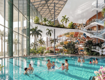 Image of new gigantic Therme Singapore wellness resort