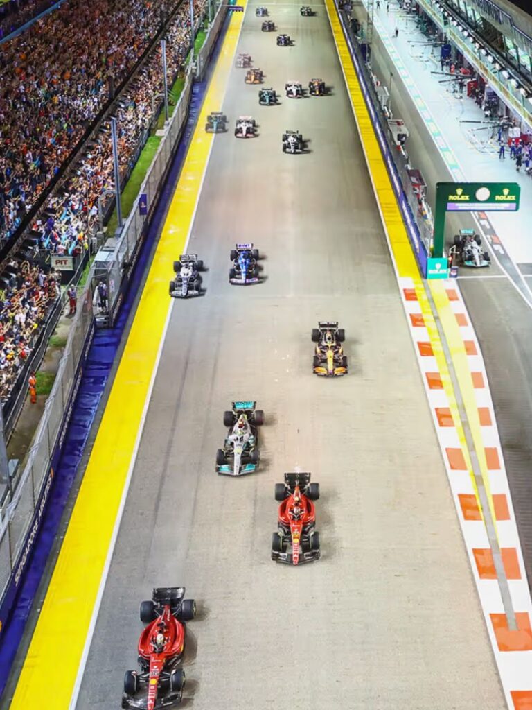 Image of Singapore F1 Grand Prix - race track