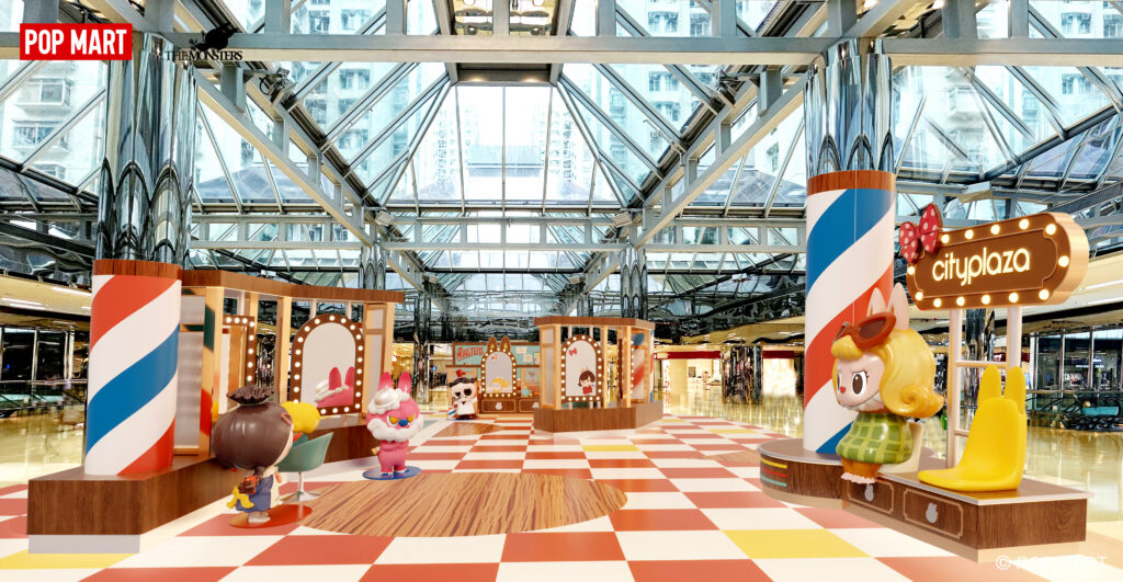 Cityplaza x POP MART: THE MONSTERS Hair Salon Exhibition