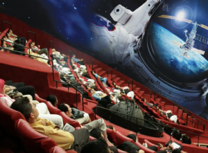 Image of cinema inside the science centre in Singapore