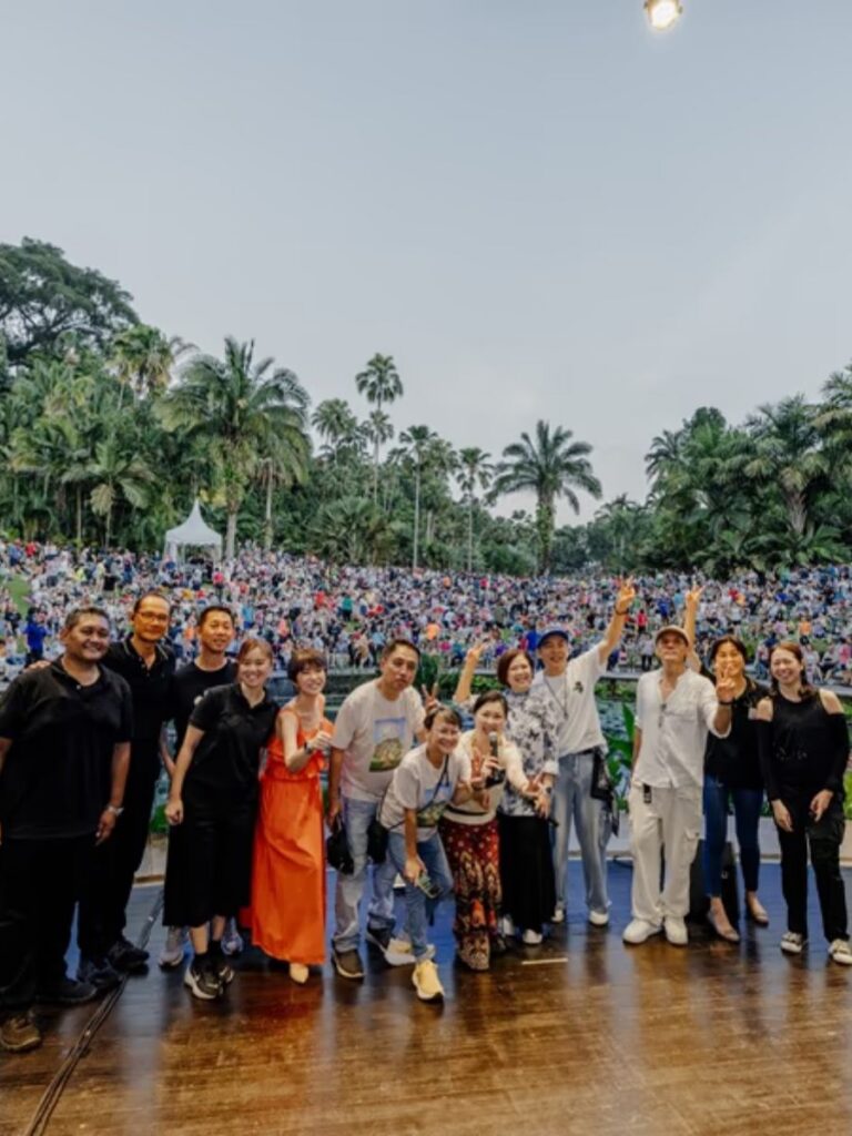 Image of concert at Singapore Botanic Gardens - september holiday activities singapore
