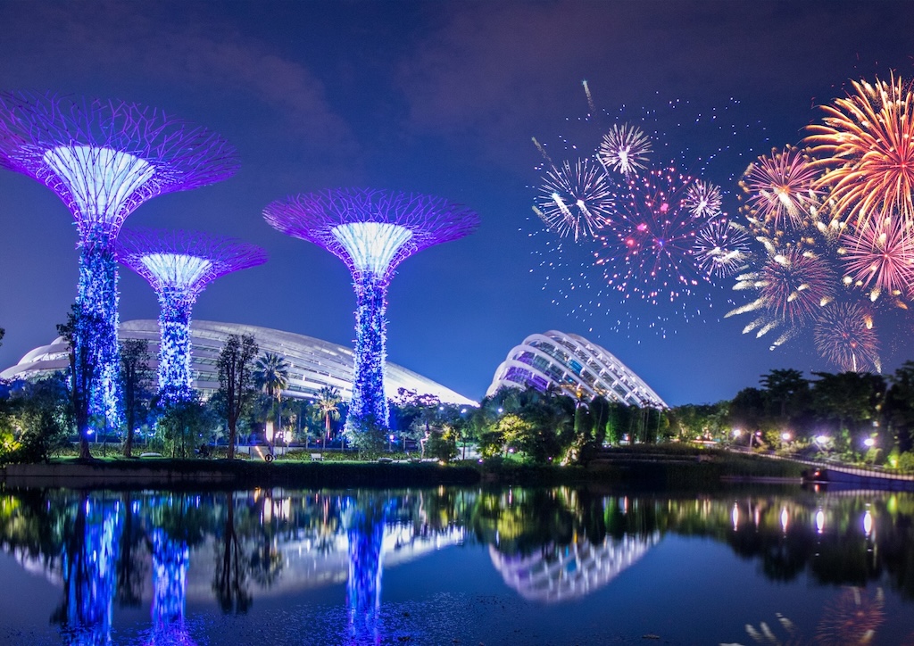 national day concert 2026 - fireworks - gardens by the bay