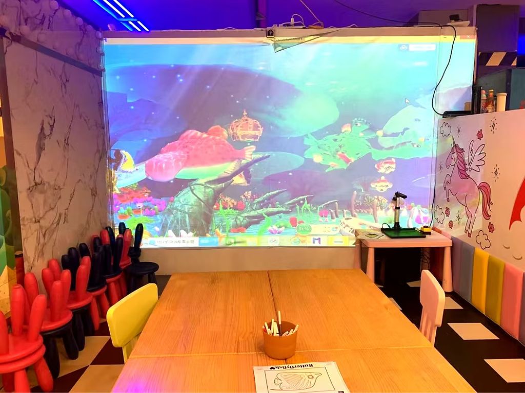 Image of interactive game at Pirate Land at The Centrepoint Orchard