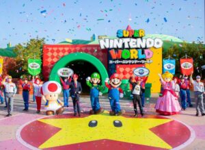 Image of Super Nintendo World In Universal Studios Osaka, Japan