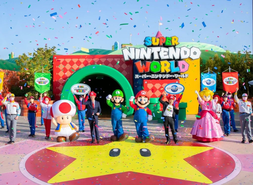 Image of Super Nintendo World In Universal Studios Osaka, Japan