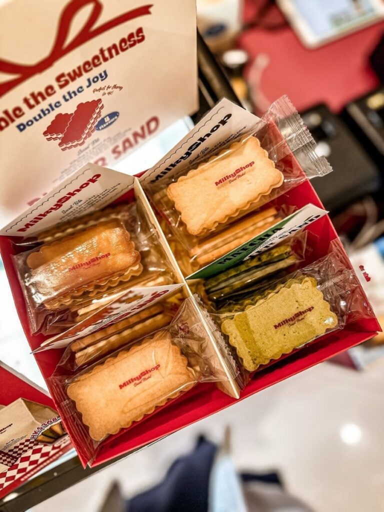image of sand cookies from MilkyShop - best new restaurant singapore
