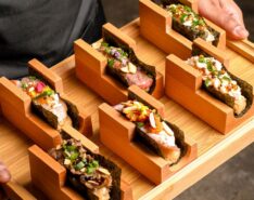 Image of hand rolls from SKOSH - best new restaurant singapore