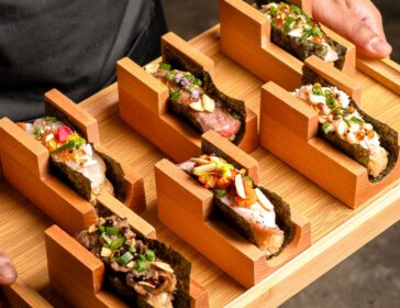 Image of hand rolls from SKOSH - best new restaurant singapore