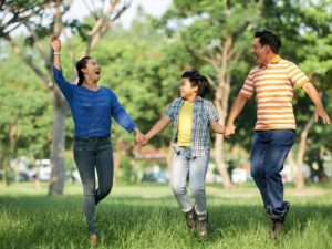 Image of happy family - CDC Vouchers 2027