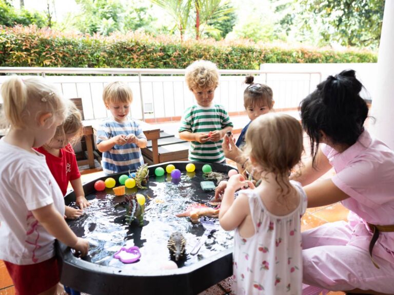 Children learning and playing at Holland International School Preschool in Bukit Timah, Singapore