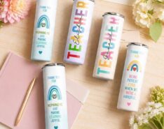 Image of Limteh's personalised tumblers - affordable teacher's day gift singapore
