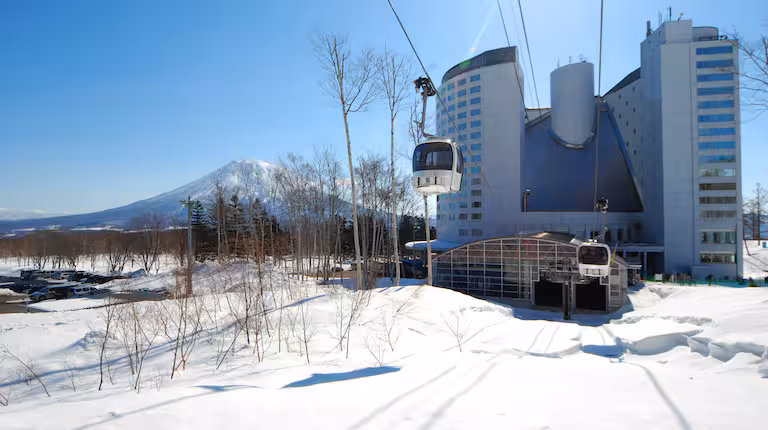 Image of Hilton Niseko Village with kids
