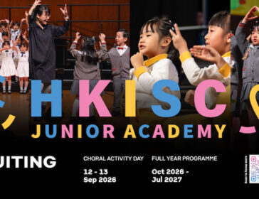 Nurture Your Child’s Love of Singing With HKISC Junior Academy