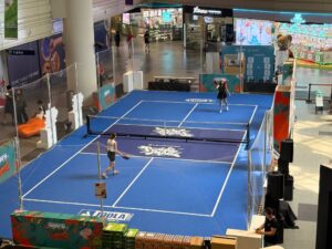 Image of pickleball court at PickleMall Sengkang Grand Mall - PickleMall