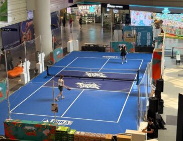 Image of pickleball court at PickleMall Sengkang Grand Mall - PickleMall