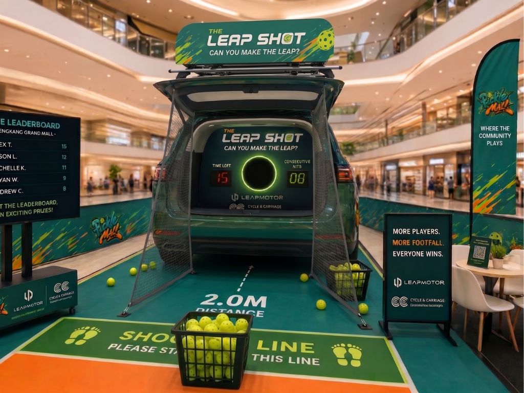 Image of The Leap Shot at PickleMall