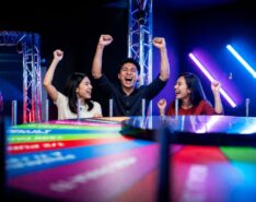 Image of family at BuzzAttack Singapore