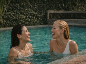 Image of women in pool - Privilee Singapore