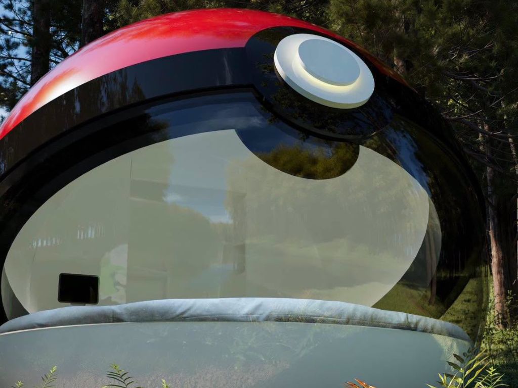 Image of Poke Ball hotel 