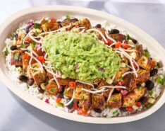 Image of burrito bowl - chipotle singapore