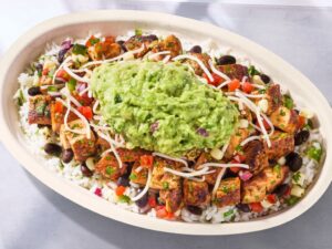Image of burrito bowl - chipotle singapore