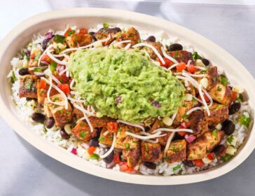 Image of burrito bowl - chipotle singapore