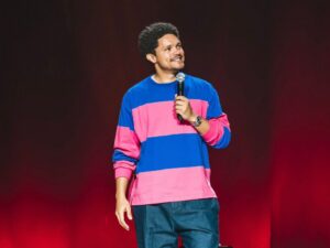 Image of Trevor Noah on stage