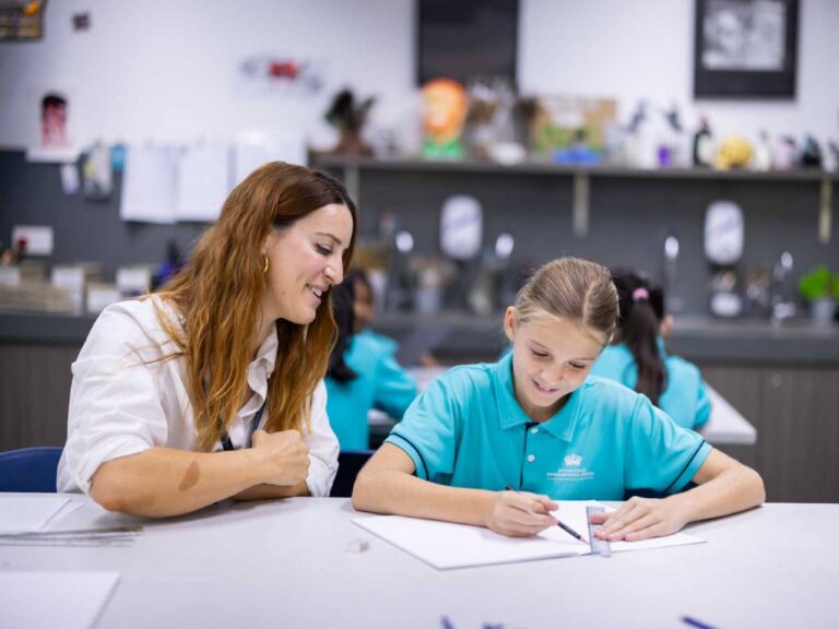 Students learning at Dover Court International School Singapore