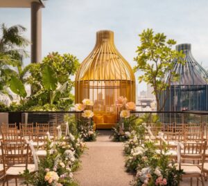Image of outdoor event space at PARKROYAL COLLECTION Pickering - best new party venue singapore