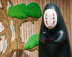Image of installation from The Story of Studio Ghibli exhibition Singapore
