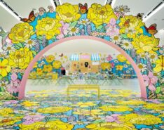 Image of welcoming arch at Bloomyard Singapore