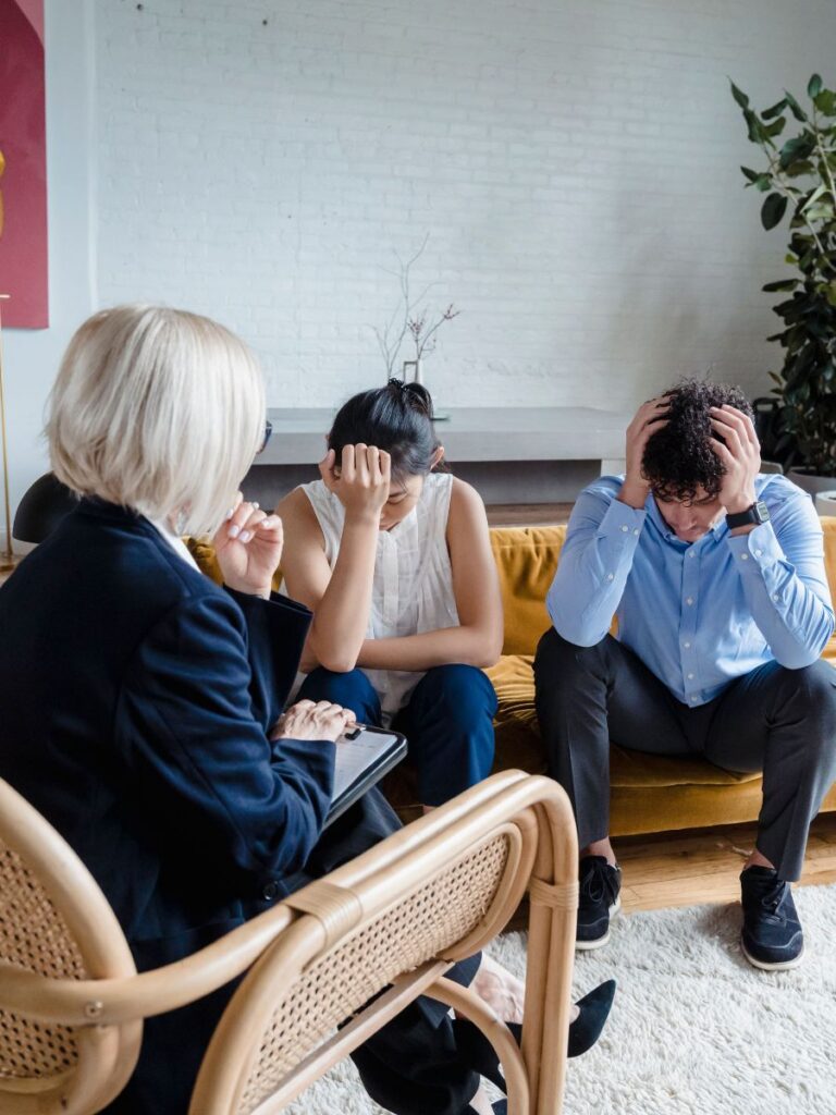 Image of couple in therapy - Counselling & Care Centre - marriage counseling singapore