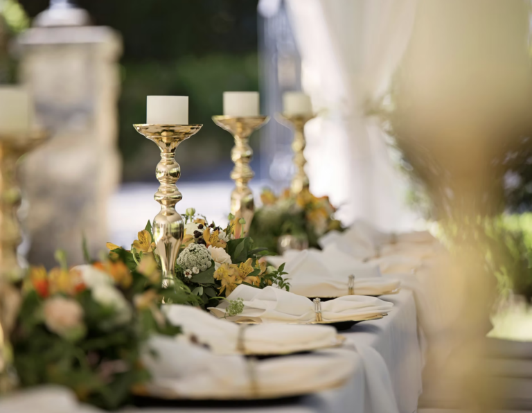 Image of a luxury dinner party catered by Pyjama in Hong Kong