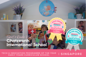 Kindergarten 1 children in the Little Me nursery at Chatsworth International School