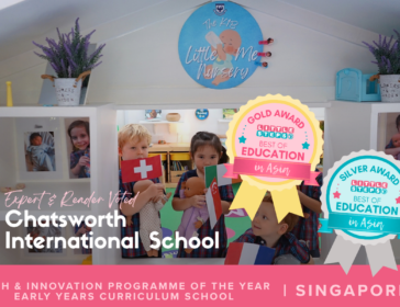 Kindergarten 1 children in the Little Me nursery at Chatsworth International School