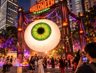 halloween in central. family friendly halloween event in hong kong