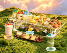 pokemon themed desserts, tea sets and collectibles at festival walk kowloon tong