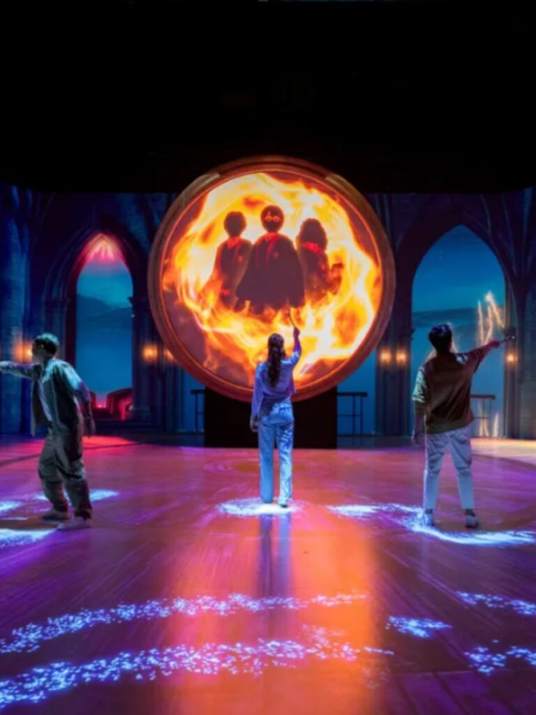 Image of installation at Harry Potter: Visions of Magic - kid-friendly museum singapore