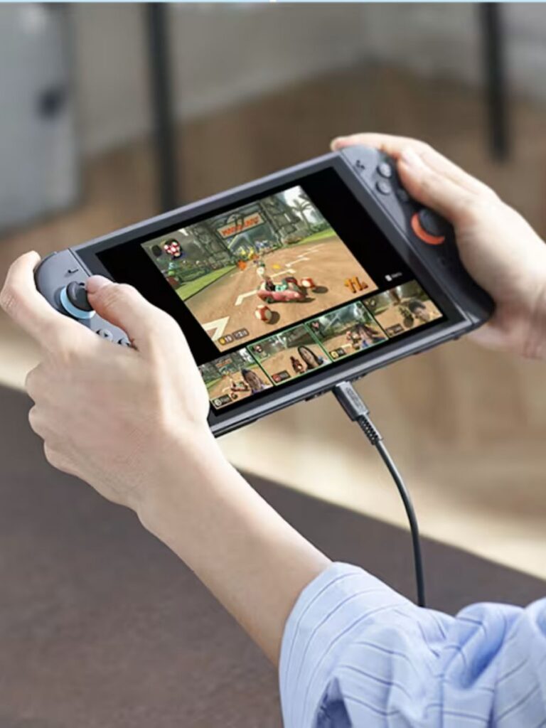 Image of boy playing with Nintendo Switch 2 - christmas gift singapore