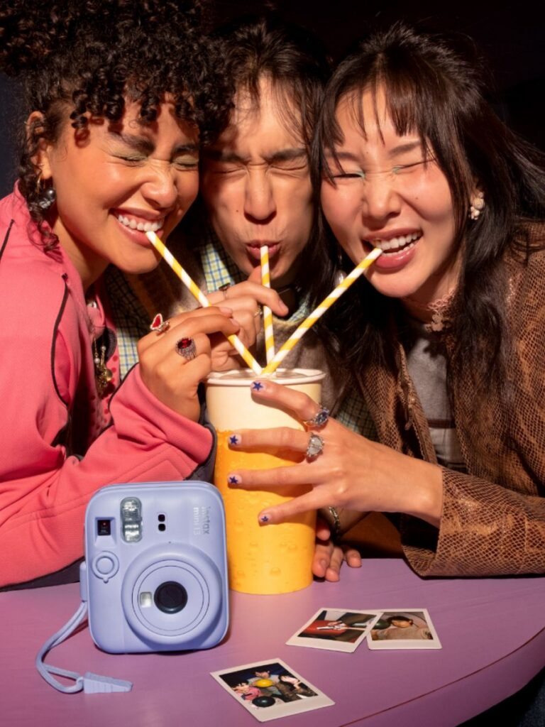 Image of teens with Instax Mini 13 - christmas gift singapore