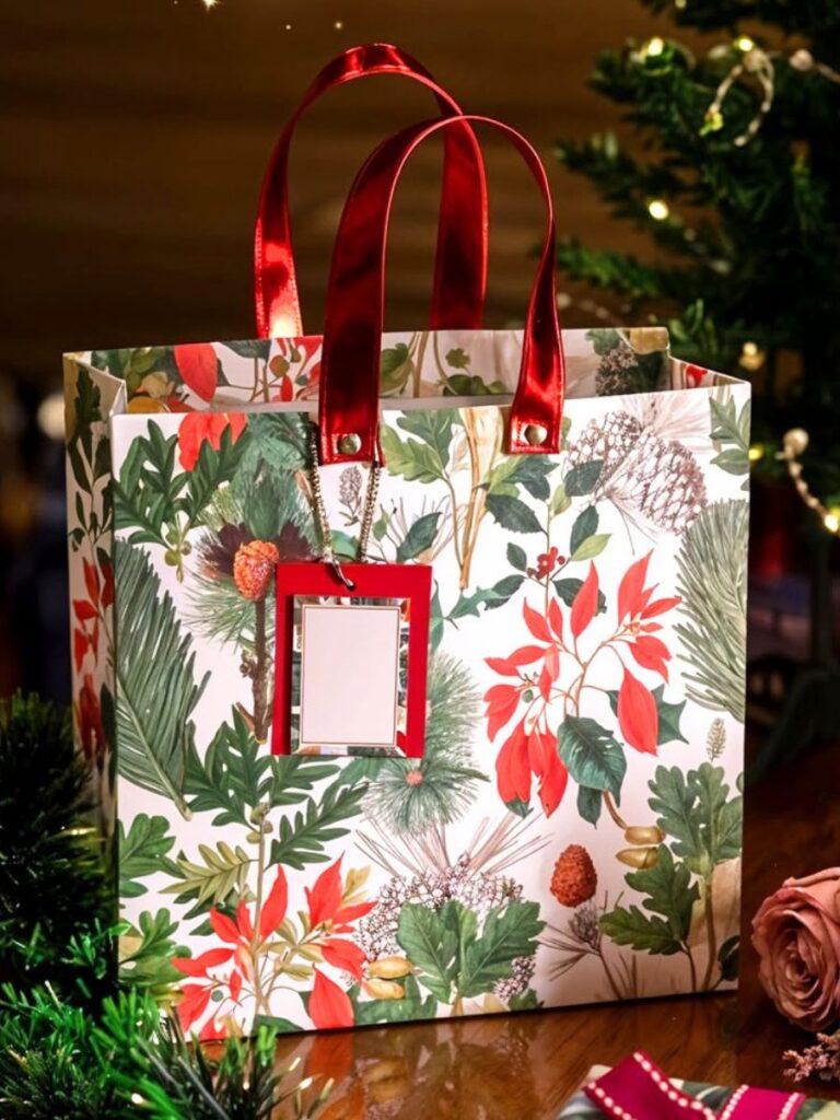 Image of Christmas gift bag - Paparaty - christmas wrapping paper singapore