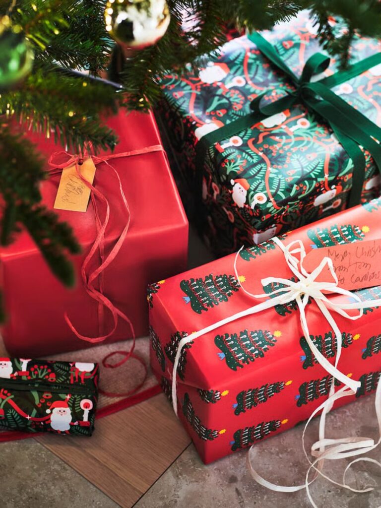 Image of IKEA festive wrappers - IKEA - christmas wrapping paper