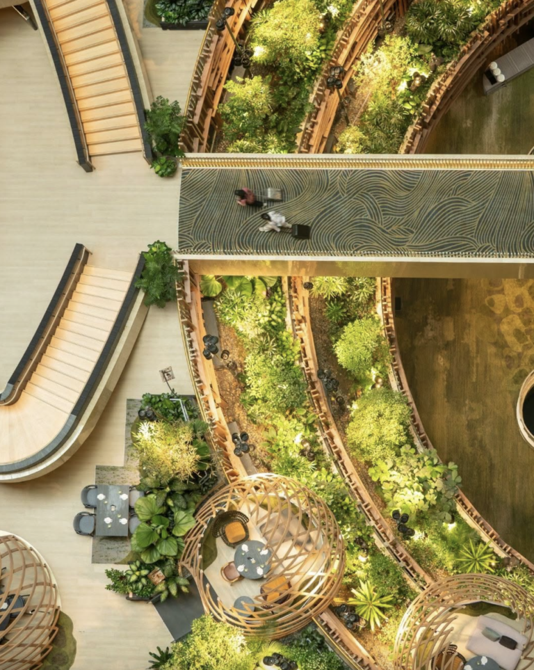 Image of the lobby at Parkroyal Collection Marina Bay Singapore